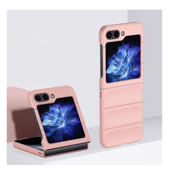 Samsung Z FLIP 6 - Husa Ultra Slim Brave Ondulata Fata Spate