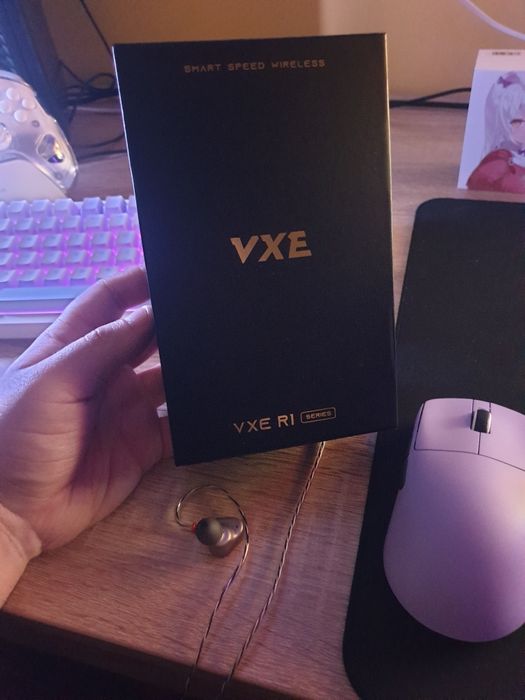 Mouse gaming VXE R1 Pro Max compatibil 4k