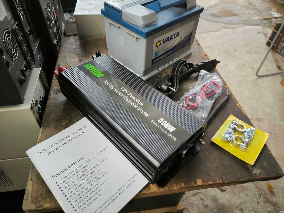 ЮПС-1000W+акумулатор 60ач,UPS-1000w,аварийно захранване и мн.др предл.