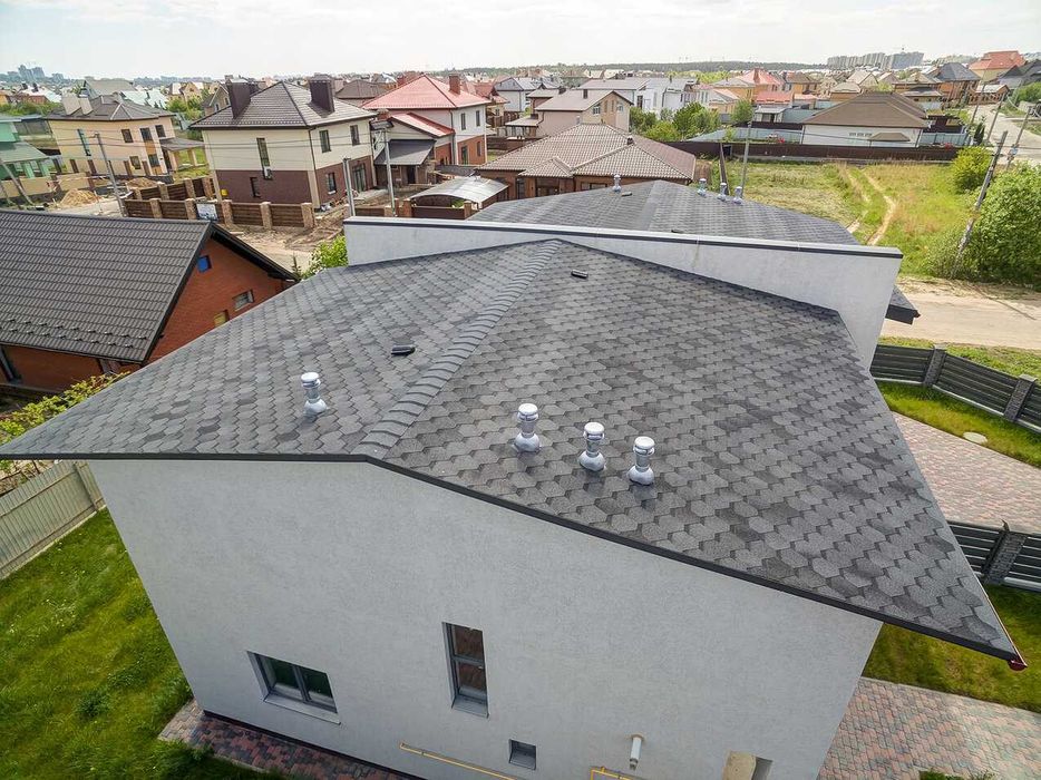 Андулин гибкая черепица Тегола гипкая черепица Andulinмансарда