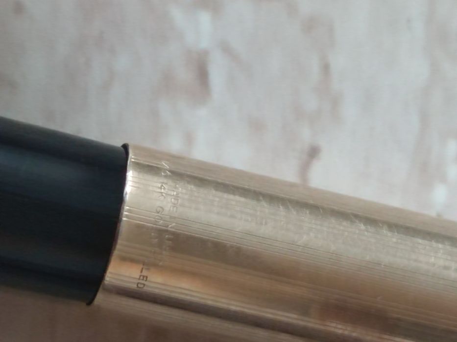 Stilou Parker 51  vintage penita aur 14k