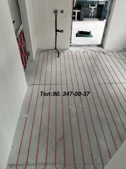 Тёплый пол электрический Россия, Европа. под Кафель, в Стяжку