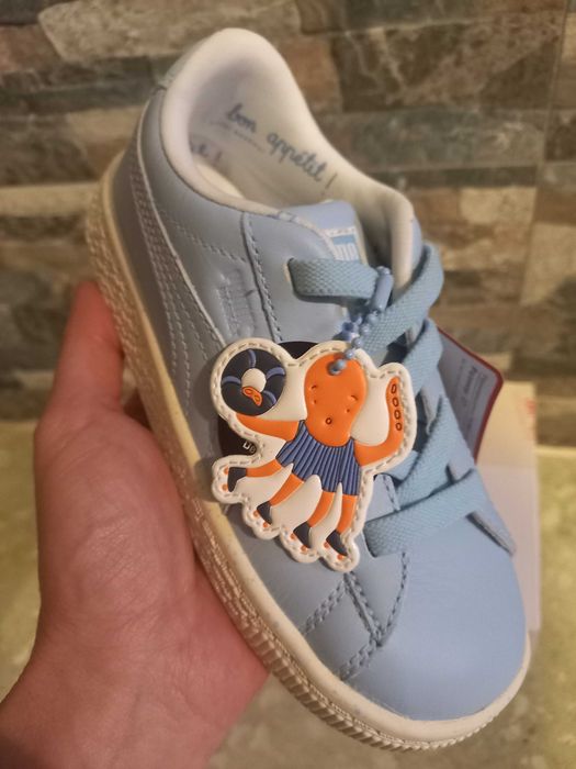 Нови, детски обувки Puma, естествена кожа, 27 н-р