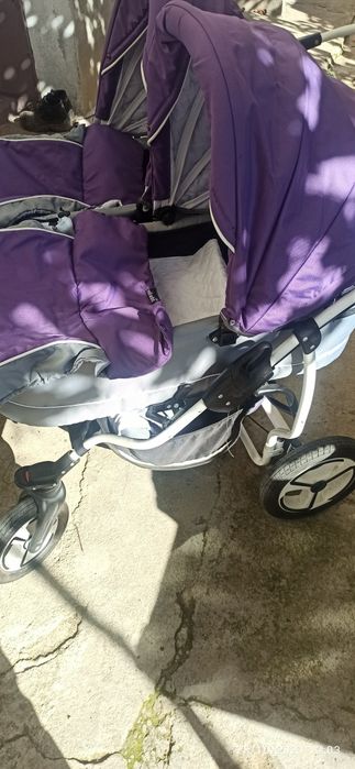 Количка за близнаци Mikado Twin 2в1...