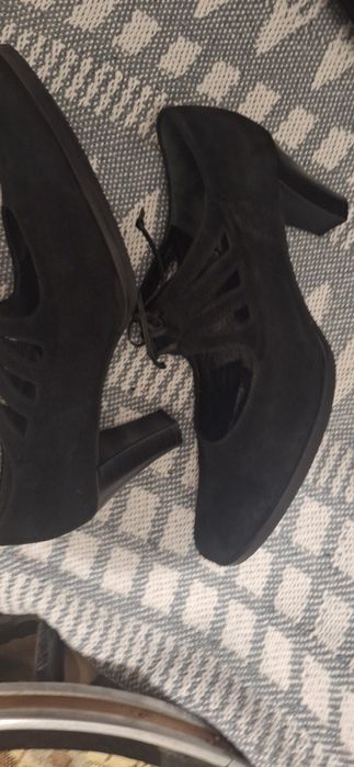 Pantofi Gabor,piele intoarsa,nr 39,5,28 lei