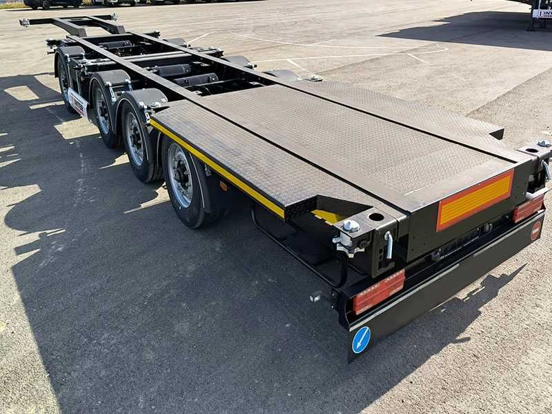 Полуприцеп контейнеравоз 4 осный + Лизинга хам берилади