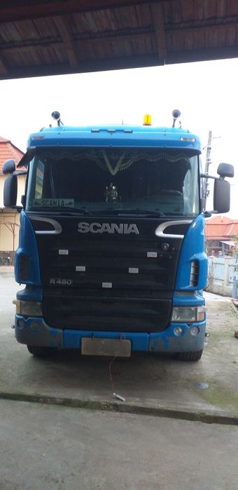 Vând camion Scania r480 înmatriculat persoană fizică stare perfectă