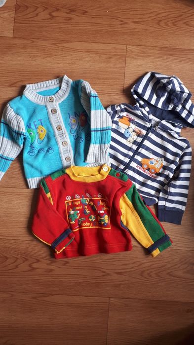 Кофты для мальчика (от 7мес до 1,5г)
