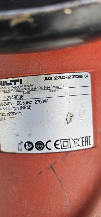 Polizor unghiular hilti