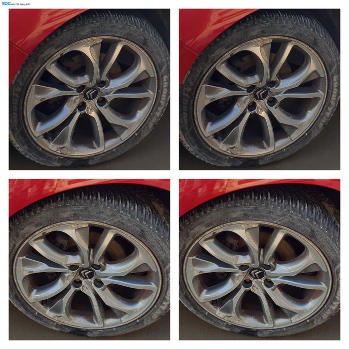 Set 4 Jante Roti Aliaj Aluminiu 4x108 225 45 18 R18 Peugeot 3008 2009 - 2016 [Q1062]