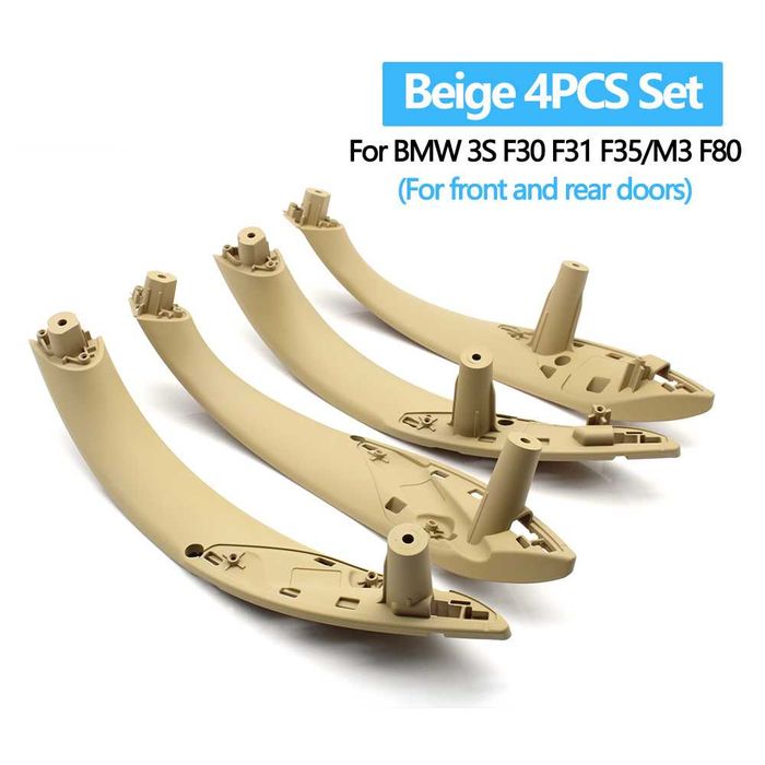 Set 2 manere interior usa stanga dreapta BMW Seria 3 F30 F31 Seria 3 GT F34 Seria 4 F32 F33 F36