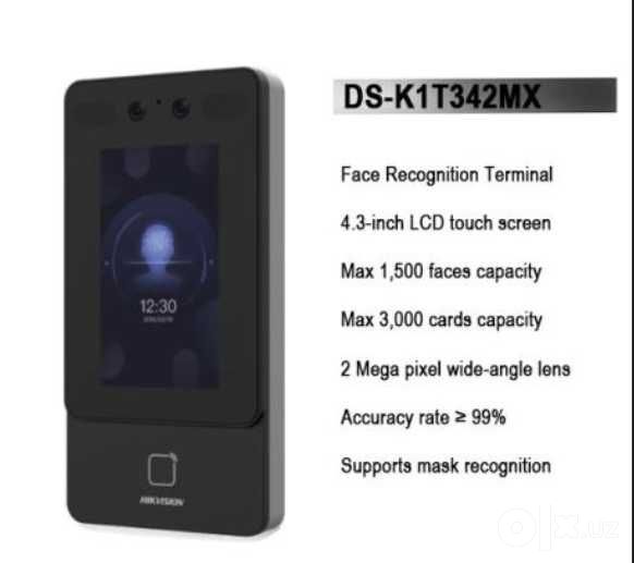 Face Id hikvision DS-K1T342MX