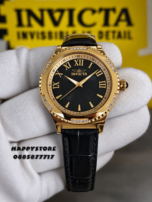 INVICTA Elegance women gold 38 mm, Инвикта нов дамски часовник