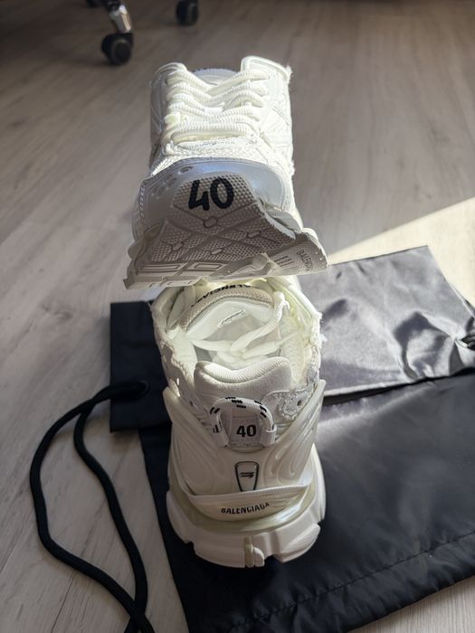 Balenciaga runner full white 40,43