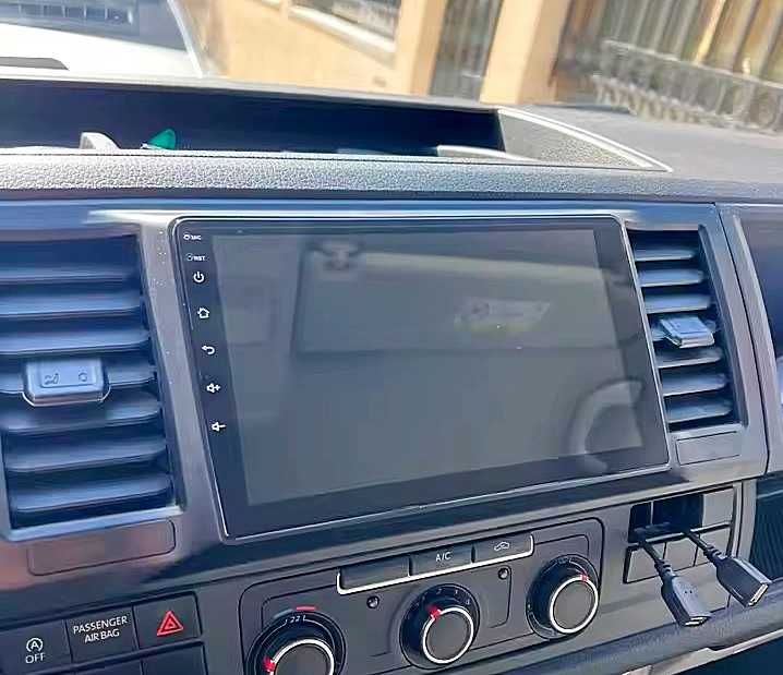Мултимедия за Volkswagen Caravelle 6 Transporter, VW T6, Multivan, Android, Навигация, Двоен дин 2015 2016 2017 2018 2019 2020 година Т6