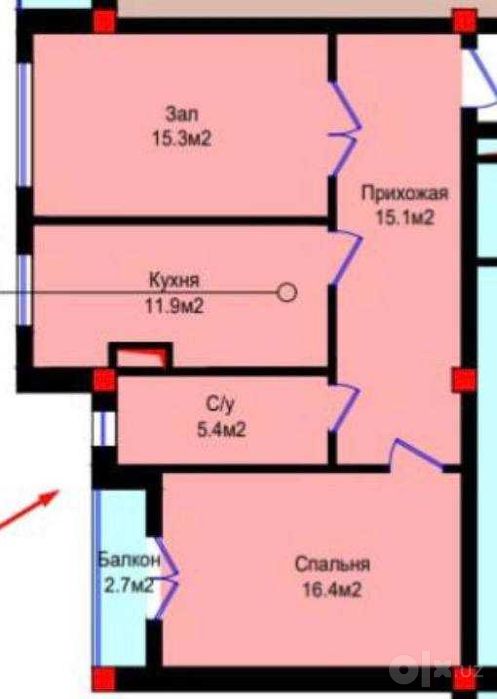 Продаётся современный дом, расположен вдоль дороги. От ттз 1 км