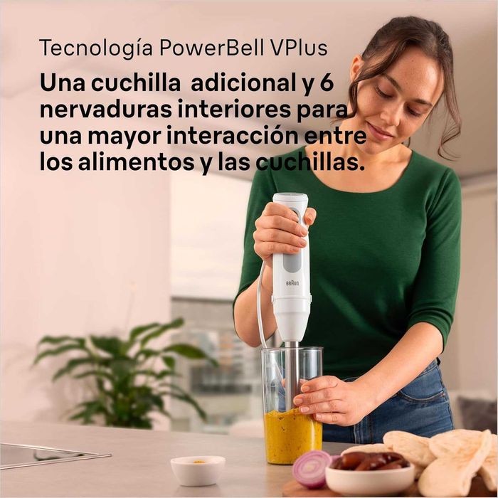 Ръчен блендер Braun MultiQuick 5 MQ50001 PowerBell Plus, 1000W