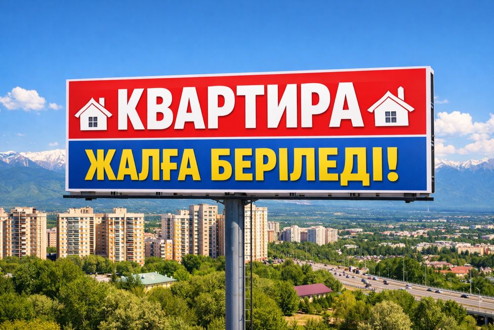 Квартира жалға беріледі