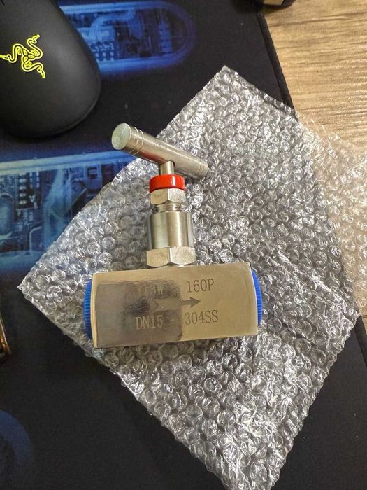 Вентиль игольчатый ду15 ру160