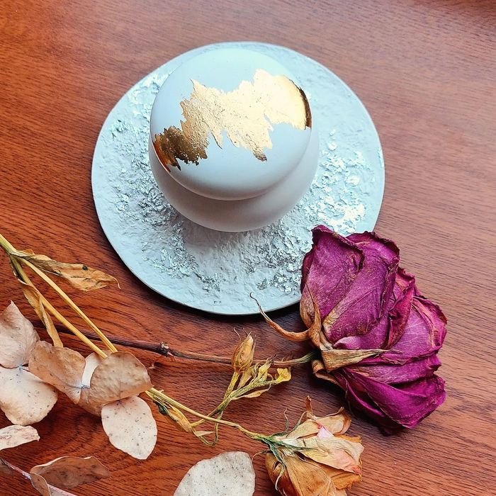 Подставка и мини шкатулка для украшений ручной работы