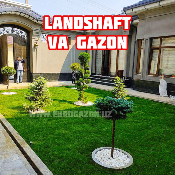 Landshaft va gazon | ландшафтный дизайн и рулонные газоны