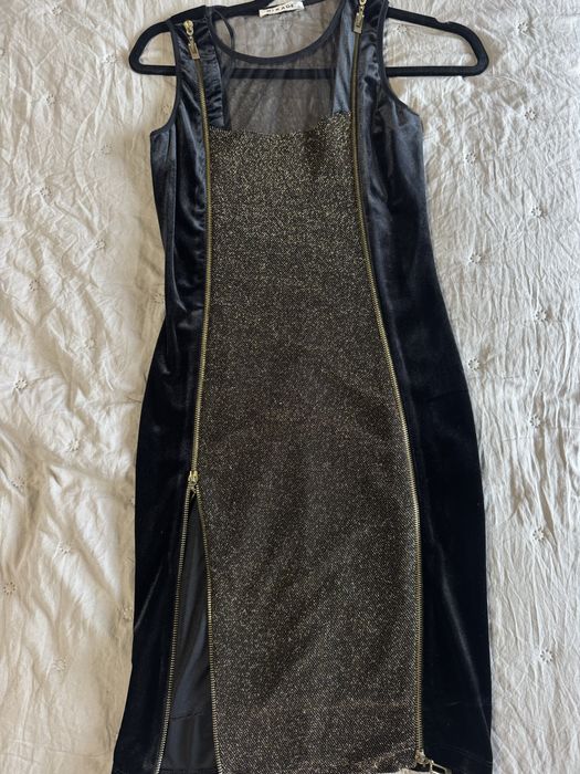 Парти рокли 5 модела с пера, пайети