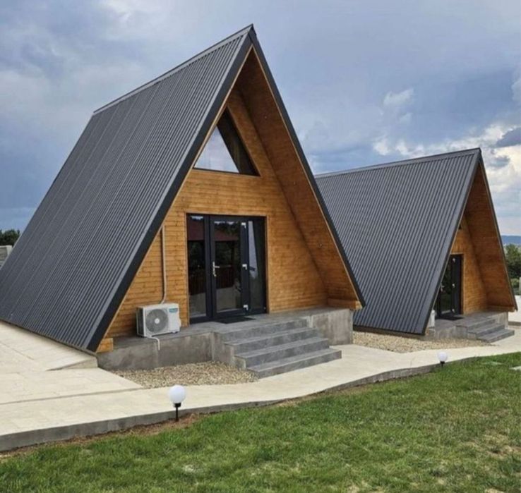 Case A-Frame - Case și cabane din lemn