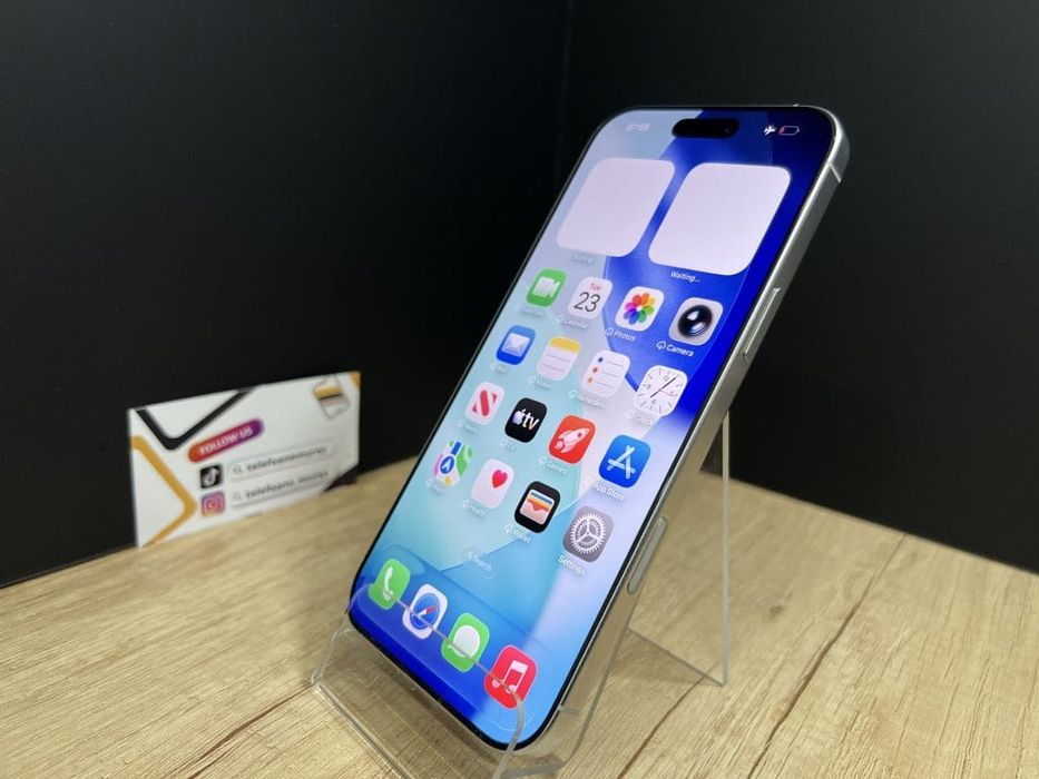 Iphone 16 Pro Max 1Tb White Titanium Second-Hand Foarte Bun 3 ani gara