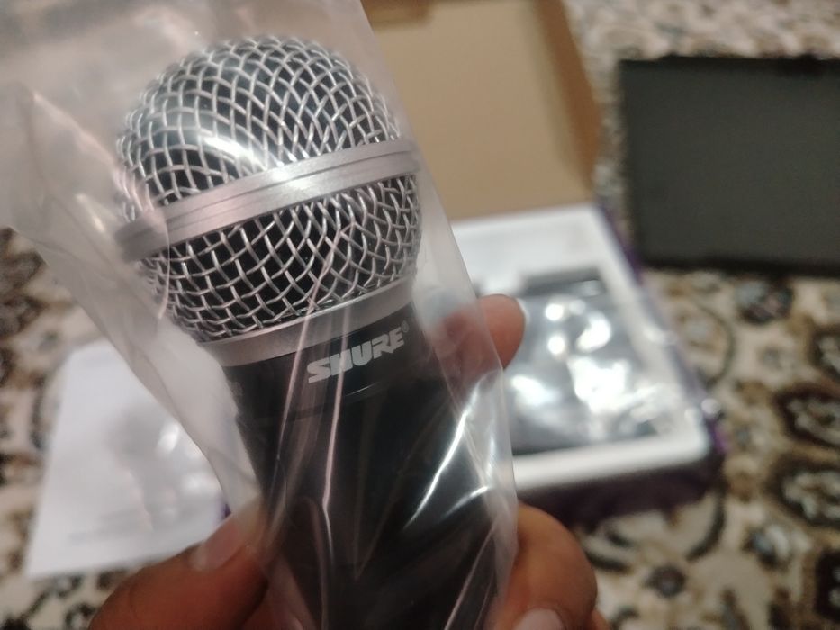 Shure mikrafon xolati yangi