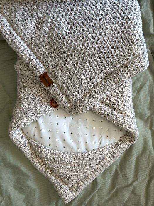Конверт одеяло loomknits