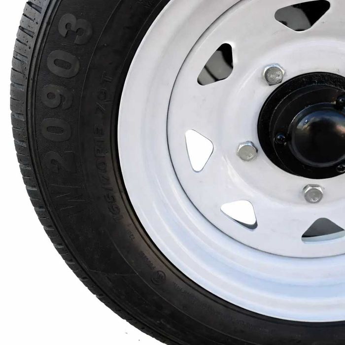 Remorca agricola Rotakt 1T pentru tractor cu basculare hidraulica