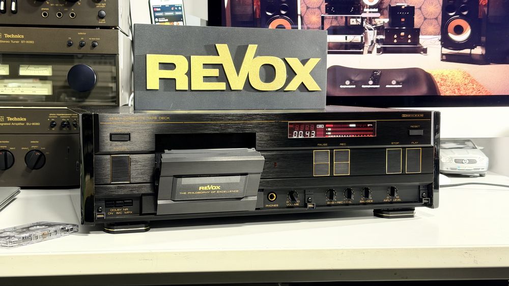 Revox H11 – Deck Casetofon Hi-Fi 3 Head, Dual Capstan, Dolby B/C, HX Pro, Bias/Rec-Cal, Metal, Digital Peak Meters, Impecabil