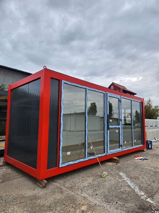 Container cu lambriu Cafenea fast-food magazin