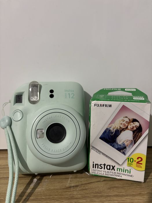 Моментален фотоапарат Fujifilm - instax mini 12, Mint Green