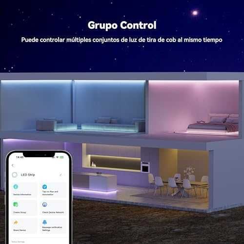 PAUTIX RGB COB LED лента 10м WiFi Alexa Tuya