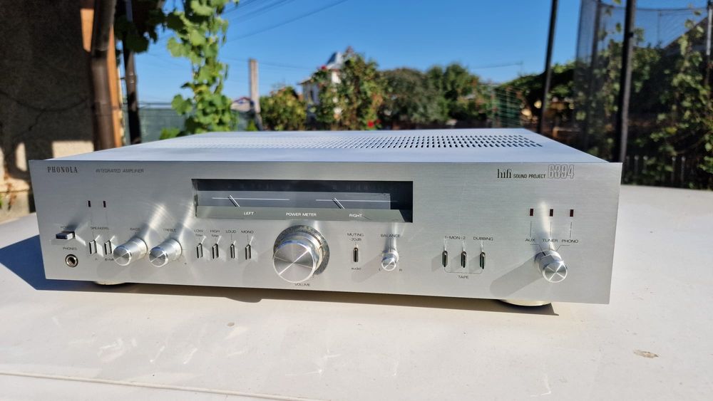 Amplificator Phonola 6394 hi fi sound project( sony ,technics, akai)