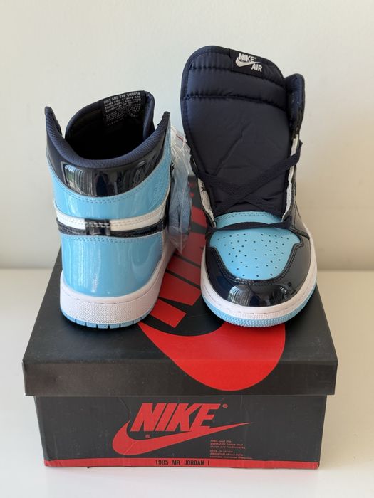 Air Jordan 1 Retro UNC Patent Verificare Colet Full Box marimi 35,5-45