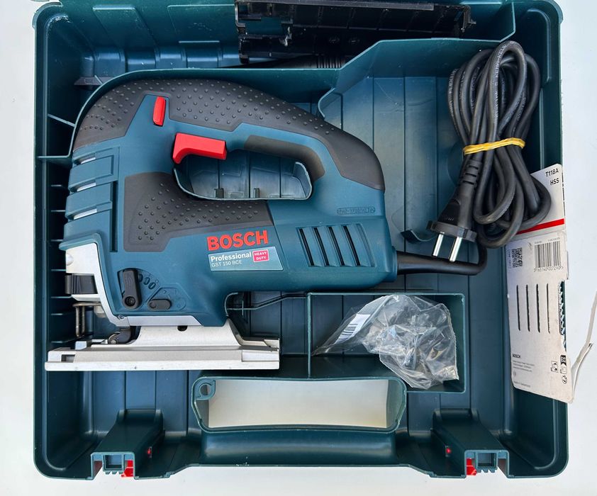 BOSCH GST 150 BCE - Професионален прободен трион 780W неразличим от нов!