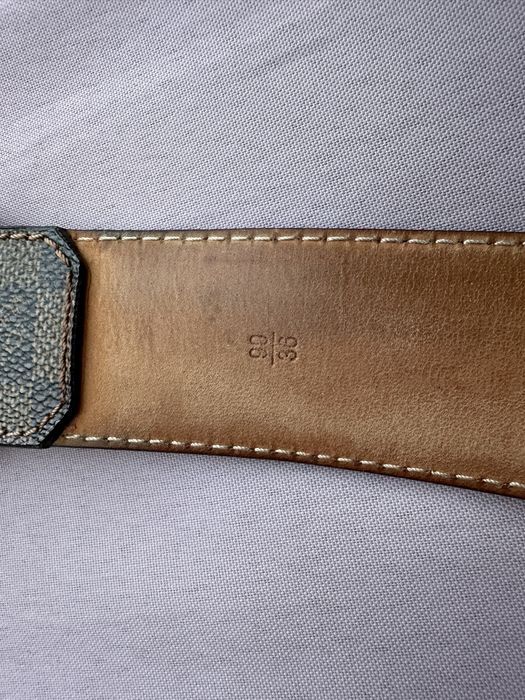 Louis Vuitton Inventeur damier ebene колан оригинал