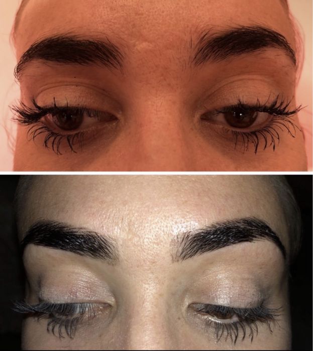 Pensat si vopsit sprancene