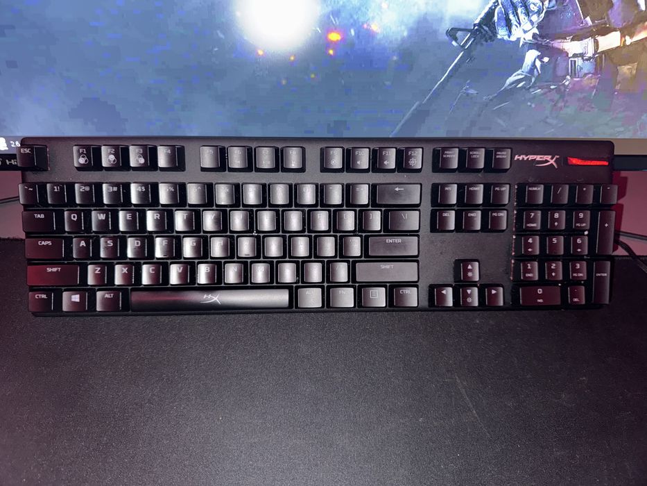 Клавиатура Hyperx alloy origins red switch