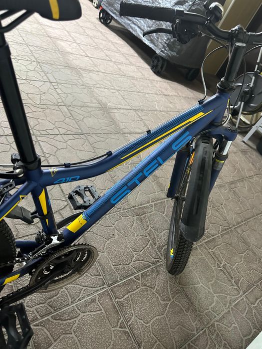 Велосипед STELS тёмно-синий