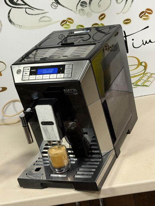 Кафемашина кафе автомат delonghi ELETTA cappuccino с гаранция