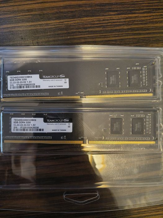 Ram памет 2x8gb DDR4