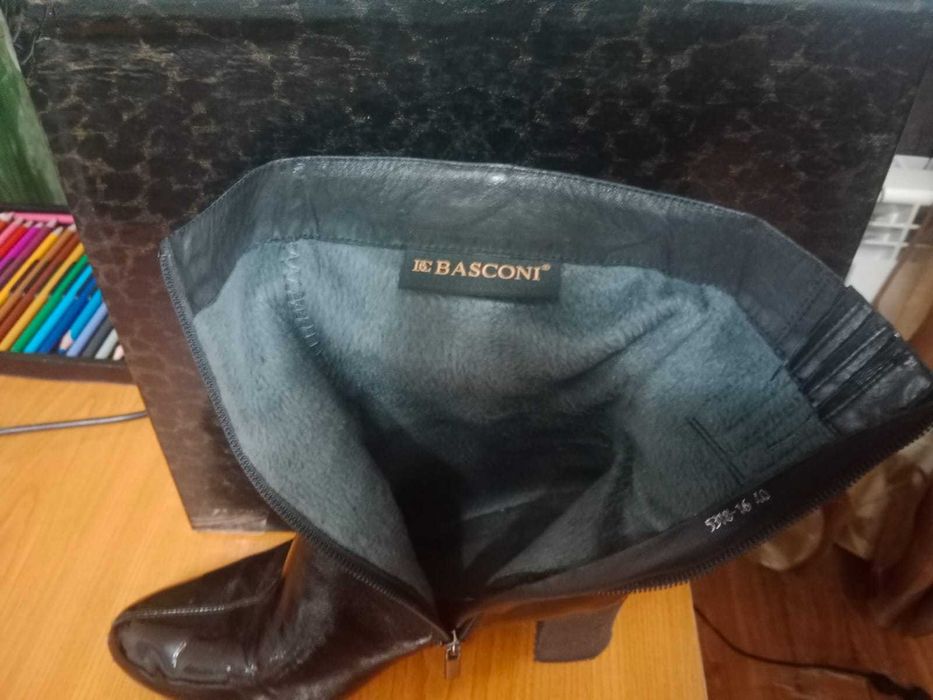 Стильные лакированные ботильоны Basconi