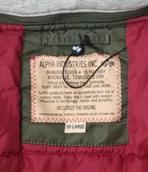 Alpha Industries MA-1 D-Tec Jacket оригинално яке 3XL бомбър яке