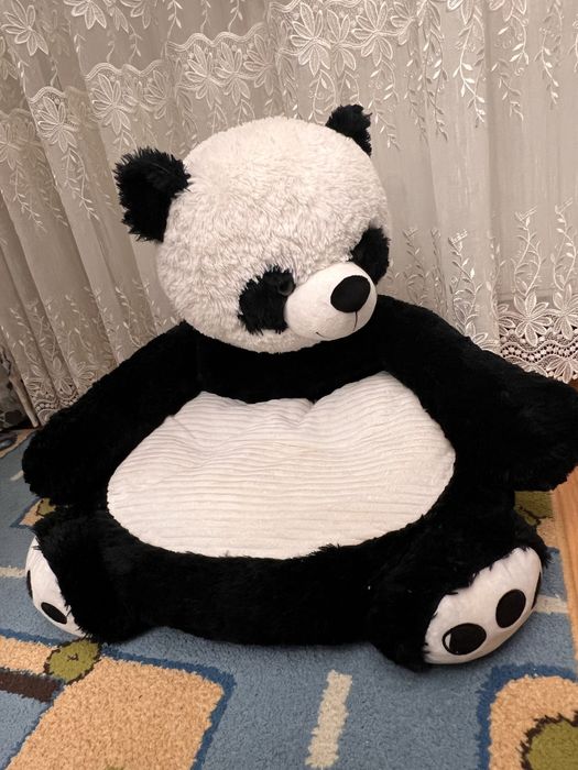 Fotoliu de pluș Ursuleț Panda pentru cameră copii