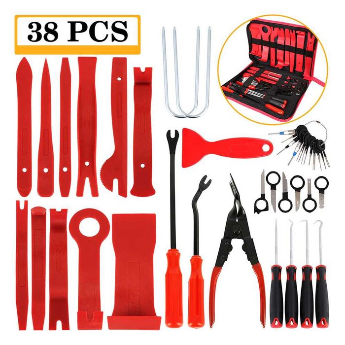 38 Части Комплект за демонтаж на интериор, разглобяване на интериор