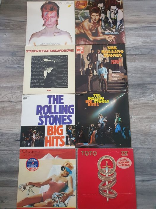 Coletie discuri vinil Dire Straits, ZZ Top,Nazareth,Michael Jackson,Genesis,Queen,Scorpions,Chris Rea Percy Sledge Kate Bush Supertramp etc