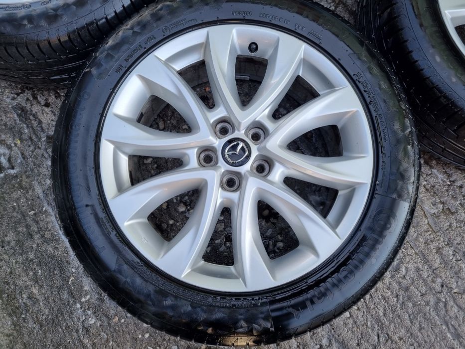 4бр алуминиеви джанти за Мазда СХ5 2015/ 7ж Х 19/ ет 50/ 5Х 114.3/